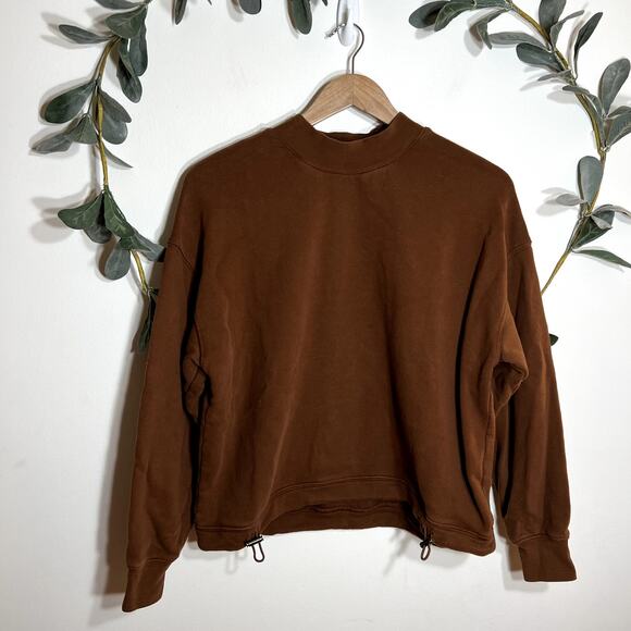 Vince Brown Crew Neck Sweatshirt LAST CALL - Picture 1 of 5